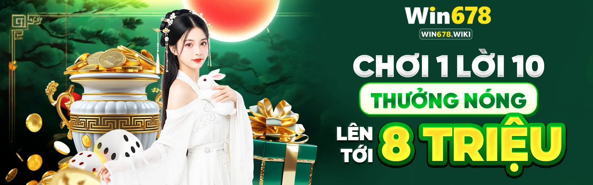 chơi 1 lời 10 thưởng nóng lên đến 8 triệu đồng