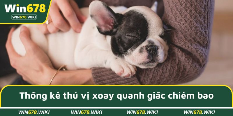 Thống kê thú vị xoay quanh giấc chiêm bao